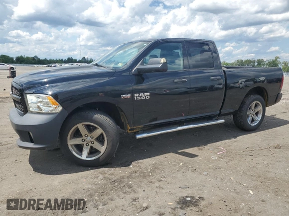 2013 Ram 1500 Express z VIN 1C6RR7FTXDS573982, wystawiony jako Copart lot #56377175 z przebiegiem 123 042 mil mil oraz Szkoda całkowita • Salvage title. Historia ofert i sprzedaży dostępna na DreamBid. Obrazek 1.