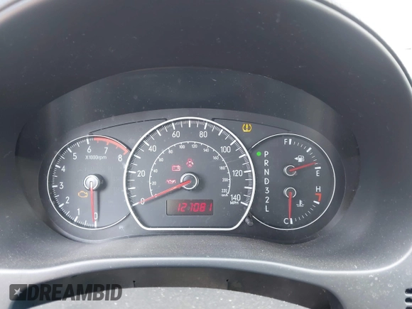 2008 Suzuki SX4 with VIN JS2YA415385100101, listed as a IAAI auction lot 41180693 with 121,081 mi miles and . Bid and sale history available at DreamBid. Image 7.