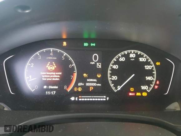 2025 Honda Civic Sport z VIN 2HGFE2F53SH549542, wystawiony jako Copart lot #54996415 z przebiegiem 5 000 mil mil oraz Szkoda całkowita • Salvage title. Historia ofert i sprzedaży dostępna na DreamBid. Obrazek 9.