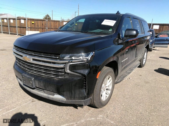 2024 Chevrolet Suburban LT with VIN 1GNSKCKD2RR233821, listed as a IAAI auction lot 41686836 with 27,932 mi miles. Bid and sale history available at carsss.com. Image 18.