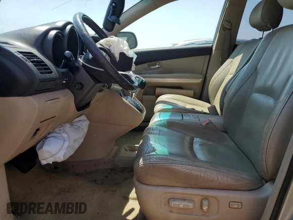 2006 Lexus RX 400h z VIN JTJHW31U360046643, wystawiony jako Copart lot #63146295 z przebiegiem 256 224 mil mil oraz Szkoda całkowita • Salvage title. Historia ofert i sprzedaży dostępna na DreamBid. Obrazek 7.