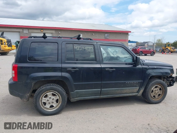 2011 Jeep Patriot Sport with VIN 1J4NT1GA4BD219602, listed as a IAAI auction lot 42214677 with 211,725 mi miles and . Bid and sale history available at carsss.com. Image 14.