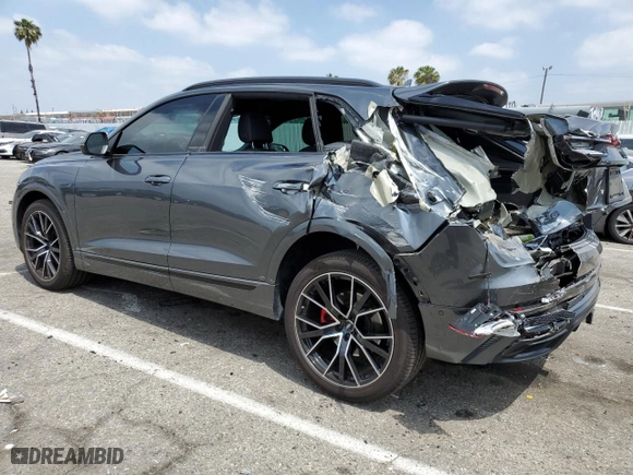 2021 Audi Q8 Premium Plus with VIN WA1EVAF13MD001455, listed as a Copart auction lot 54712313 with 30,394 mi miles. Bid and sale history available at carsss.com. Image 2.