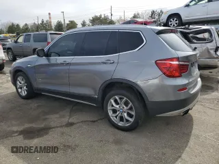 2011 BMW X3 35i with VIN 5UXWX7C56BLT78815, listed as a Copart auction lot 47511435 with 122,453 mi miles and Salvage Title. Bid and sale history available at DreamBid. Image 2.