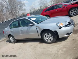2005 Chevrolet Malibu LS with VIN 1G1ZT52855F262950, listed as a IAAI auction lot 41798531 with 56,722 mi miles. Bid and sale history available at carsss.com. Image 13.