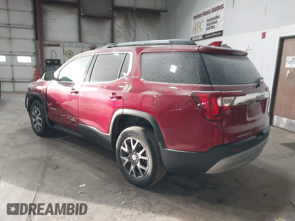 2020 GMC Acadia SLE with VIN 1GKKNKLA7LZ210660, listed as a IAAI auction lot 41374358 with 59,083 mi miles and . Bid and sale history available at carsss.com. Image 3.