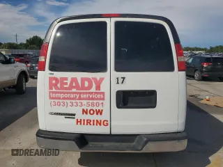 2013 Chevrolet Express Passenger LT with VIN 1GAZG1FG2D1144719, listed as a Copart auction lot 64759665 with Not provided miles and Clean title. Bid and sale history available at DreamBid. Image 6.