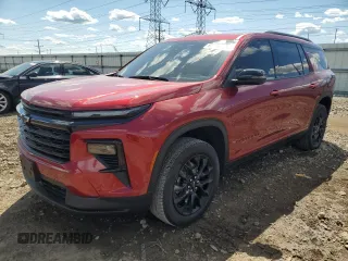 2024 Chevrolet Traverse FWD LT с VIN 1GNERGKS3RJ140898, выставлен на аукционе Copart как лот 57919035 с пробегом 7 680 миль миль и Списание • Salvage title. История ставок и продаж доступна на DreamBid. Изображение 1.