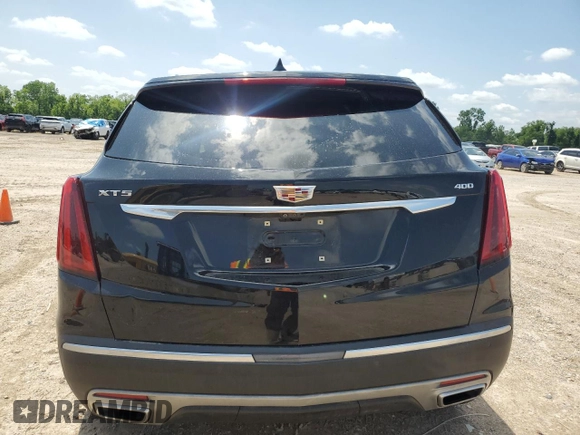 2022 Cadillac XT5 FWD Premium Luxury with VIN 1GYKNCRS0NZ178827, listed as a Copart auction lot 56200975 with 47,774 mi miles and Salvage title. Bid and sale history available at DreamBid. Image 6.