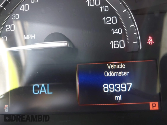 2017 Cadillac XT5 FWD with VIN 1GYKNARS0HZ107734, listed as a IAAI auction lot 41882031 with 89,397 mi miles. Bid and sale history available at carsss.com. Image 16.