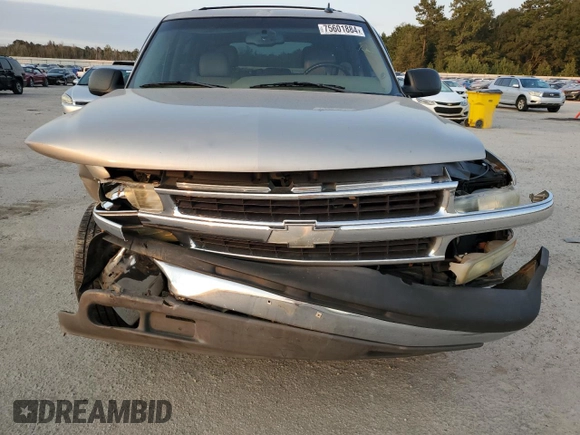 2005 Chevrolet Tahoe LS with VIN 1GNEC13TX5J203057, listed as a Copart auction lot 75601884 with 235,748 mi miles and Salvage Title. Bid and sale history available at carsss.com. Image 5.