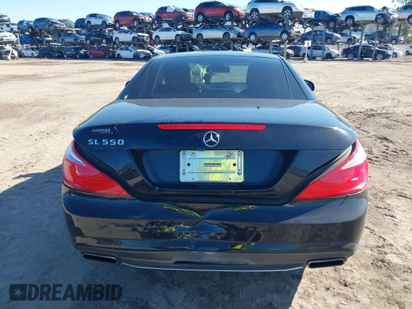2014 Mercedes-Benz SL-Class SL 550 with VIN WDDJK7DA0EF027445, listed as a IAAI auction lot 41684493 with 162,533 mi miles. Bid and sale history available at carsss.com. Image 16.