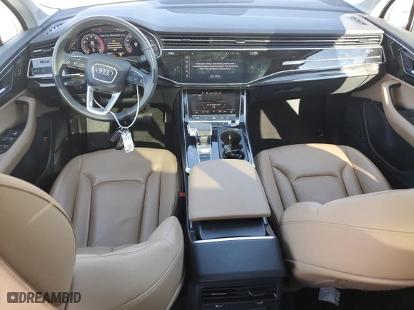 2020 Audi Q7 Premium Plus with VIN WA1LXAF75LD005964, listed as a Copart auction lot 46518335 with 65,559 mi miles and Salvage Title. Bid and sale history available at carsss.com. Image 8.