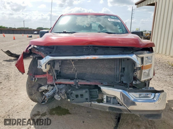 2021 Ford F-150 XL with VIN 1FTEW1C52MFA73276, listed as a Copart auction lot 61730665 with 163,262 mi miles and Salvage title. Bid and sale history available at DreamBid. Image 5.