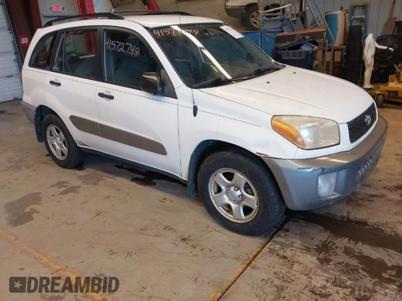 2003 Toyota RAV4 with VIN JTEGH20V830112592, listed as a IAAI auction lot 41572749 with 177,484 mi miles. Bid and sale history available at carsss.com. Image 1.