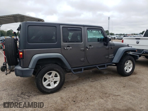 2018 Jeep Wrangler JK Unlimited Sport S with VIN 1C4BJWDG5JL891712, listed as a Copart auction lot 70742224 with 89,860 mi miles and Salvage Title. Bid and sale history available at carsss.com. Image 3.