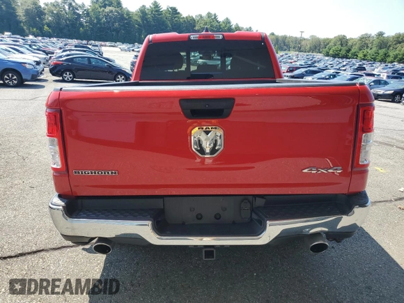 2023 Ram 1500 Big Horn with VIN 1C6SRFBT8PN546221, listed as a Copart auction lot 68908904 with 26,658 mi miles and Clean Title. Bid and sale history available at carsss.com. Image 6.