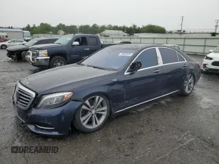 2015 Mercedes-Benz S 550 z VIN WDDUG8FB6FA128658, wystawiony jako Copart lot #58482035 z przebiegiem 125 783 mil mil oraz Szkody całkowita. Historia ofert i sprzedaży dostępna na DreamBid. Obrazek 1.
