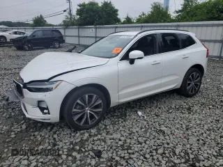 2022 Volvo XC60 Momentum with VIN YV4L12RK9N1082156, listed as a Copart auction lot 61275095 with Not provided miles and Salvage title. Bid and sale history available at DreamBid. Image 1.
