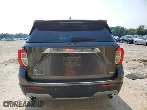 2020 Ford Explorer Limited with VIN 1FMSK8FH0LGB83132, listed as a Copart auction lot 60361585 with 78,479 mi miles and Salvage title. Bid and sale history available at DreamBid. Image 6.