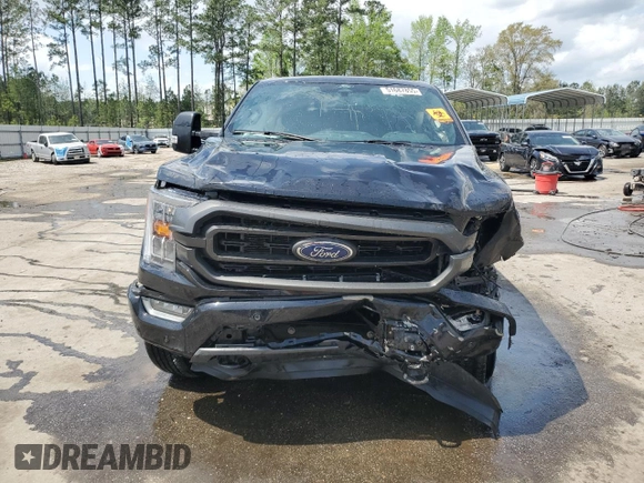 2022 Ford F-150 XL с VIN 1FTFW1E50NFB06908, выставлен на аукционе Copart как лот 51687855 с пробегом 37 825 миль миль и Списание • Salvage title. История ставок и продаж доступна на DreamBid. Изображение 5.