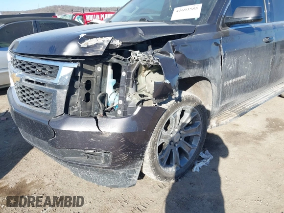 2016 Chevrolet Suburban LS with VIN 1GNSKGKC5GR411894, listed as a IAAI auction lot 41693585 with 144,449 mi miles. Bid and sale history available at carsss.com. Image 6.
