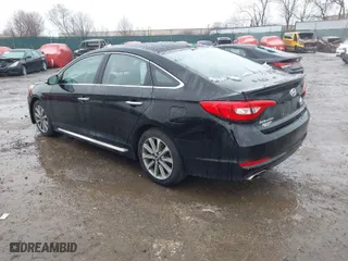 2016 Hyundai Sonata 2.4L Sport with VIN 5NPE34AF5GH329717, listed as a IAAI auction lot 41519434 with 49,069 mi miles. Bid and sale history available at carsss.com. Image 3.