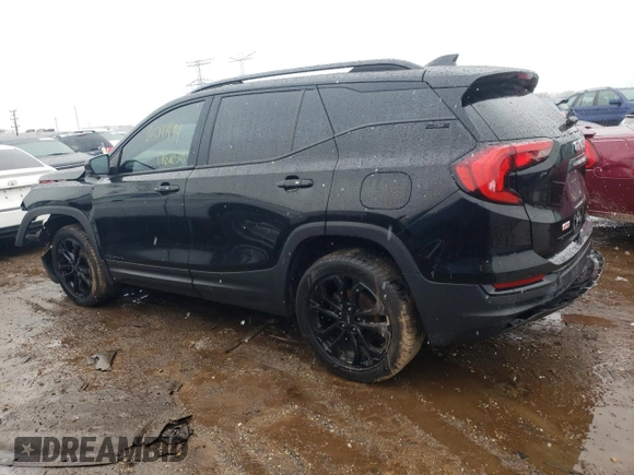2019 GMC Terrain SLE with VIN 3GKALTEV1KL154647, listed as a Copart auction lot 70748654 with 128,265 mi miles and Salvage Title. Bid and sale history available at carsss.com. Image 2.