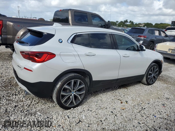 2018 BMW X2 xDrive28i with VIN WBXYJ5C38JEF74486, listed as a Copart auction lot 79035384 with 45,730 mi miles and Salvage Title. Bid and sale history available at carsss.com. Image 3.