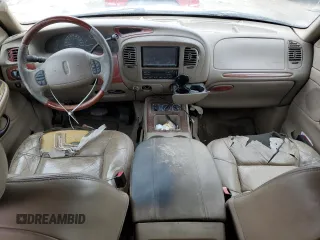 2001 Lincoln Navigator with VIN 5LMEU27R81LJ23306, listed as a Copart auction lot 44367495 with 220,225 mi miles and Salvage title. Bid and sale history available at DreamBid. Image 8.