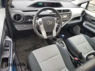 2012 Toyota Prius One with VIN JTDKDTB37C1003014, listed as a Copart auction lot 48722525 with 197,891 mi miles and Salvage Title. Bid and sale history available at carsss.com. Image 8.