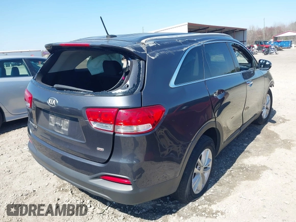 2016 Kia Sorento LX with VIN 5XYPG4A3XGG080146, listed as a IAAI auction lot 41772923 with 1 mi miles. Bid and sale history available at carsss.com. Image 4.