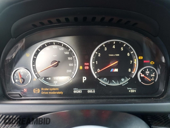 2014 BMW M6 z VIN WBS6C9C5XEDV73722, wystawiony jako Copart lot #87202664 z przebiegiem 68 283 mil mil oraz Szkoda całkowita • Salvage title. Historia ofert i sprzedaży dostępna na DreamBid. Obrazek 9.