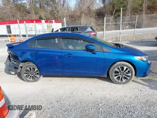 2015 Honda Civic EX with VIN 19XFB2F87FE040749, listed as a IAAI auction lot 41741707 with 67,790 mi miles and . Bid and sale history available at carsss.com. Image 13.
