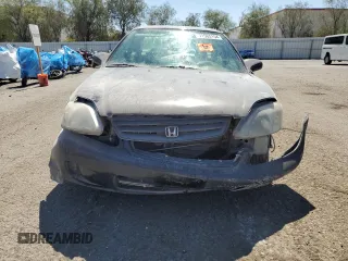 2000 Honda Civic EX with VIN 1HGEJ8242YL040383, listed as a Copart auction lot 71565154 with 114,612 mi miles and Salvage Title. Bid and sale history available at carsss.com. Image 5.
