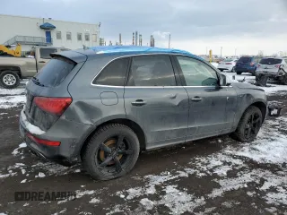 2017 Audi SQ5 Premium Plus with VIN WA1CCAFP5HA010506, listed as a Copart auction lot 83623964 with 0 mi miles and Salvage Title. Bid and sale history available at carsss.com. Image 3.