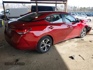 2022 Nissan Sentra SV with VIN 3N1AB8CV8NY296230, listed as a IAAI auction lot 41931030 with 108,696 mi miles and . Bid and sale history available at DreamBid. Image 4.