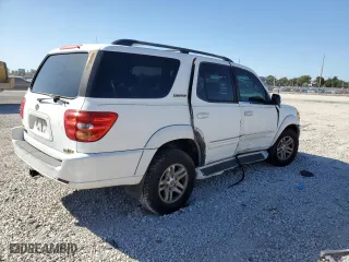 2004 Toyota Sequoia Limited with VIN 5TDZT38A04S230671, listed as a Copart auction lot 47174485 with 272,099 mi miles and Salvage Title. Bid and sale history available at carsss.com. Image 3.