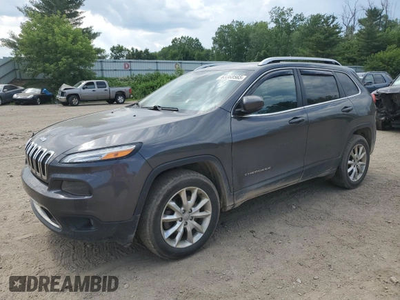 2017 Jeep Cherokee Limited с VIN 1C4PJMDS0HW525065, выставлен на аукционе Copart как лот 63368565 с пробегом 124 042 миль миль и Чистый • Clean title. История ставок и продаж доступна на DreamBid. Изображение 1.