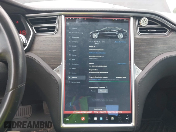2014 Tesla Model S 60 с VIN 5YJSA1H10EFP48975, выставлен на аукционе IAAI как лот 42249935 с пробегом 105 524 миль миль и . История ставок и продаж доступна на DreamBid. Изображение 18.