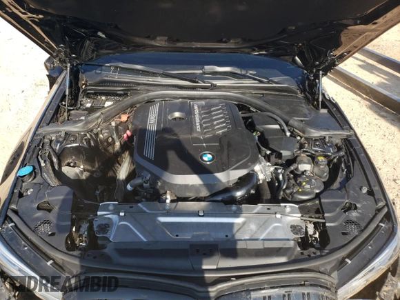 2020 BMW 3 Series M340i with VIN 3MW5U7J09L8B27922, listed as a Copart auction lot 68222584 with 51,220 mi miles and Salvage Title. Bid and sale history available at carsss.com. Image 12.