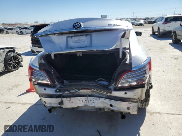 2015 Buick LaCrosse Premium II with VIN 1G4GF5G36FF143868, listed as a Copart auction lot 45902995 with 118,976 mi miles and Salvage Title. Bid and sale history available at DreamBid. Image 8.