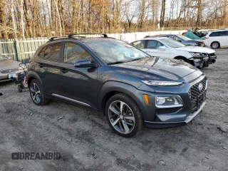 2020 Hyundai Kona Ultimate with VIN KM8K5CA57LU449500, listed as a Copart auction lot 68497752 with 10,106 mi miles. Bid and sale history available at carsss.com. Image 4.