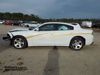 2019 Dodge Charger Police with VIN 2C3CDXAT2KH514146, listed as a IAAI auction lot 41431813 with 111,411 mi miles and . Bid and sale history available at DreamBid. Image 14.