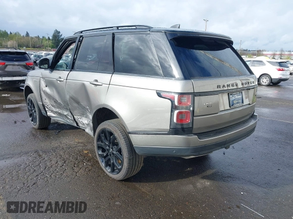 2021 Land Rover Range Rover P525 Westminster z VIN SALGS2SEXMA432049, wystawiony jako IAAI lot #41969977 z przebiegiem 41 117 mil mil oraz . Historia ofert i sprzedaży dostępna na DreamBid. Obrazek 3.