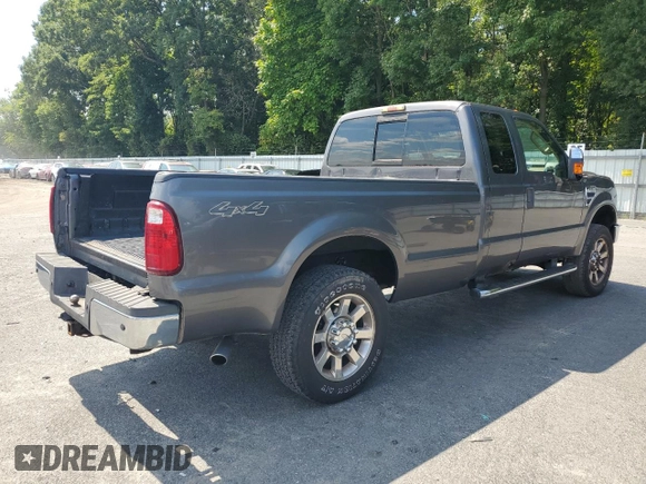 2008 Ford Super Duty F-250 SRW XL with VIN 1FTSX21518EC34074, listed as a Copart auction lot 67169704 with 110,003 mi miles and Salvage Title. Bid and sale history available at carsss.com. Image 3.