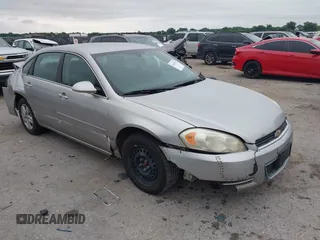 2006 Chevrolet Impala LS with VIN 2G1WB58K169272796, listed as a IAAI auction lot 42423328 with 141,777 mi miles and . Bid and sale history available at DreamBid. Image 1.