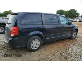 2011 Dodge Grand Caravan SXT with VIN 2D4RN4DG9BR603287, listed as a Copart auction lot 53796895 with 151,925 mi miles and Salvage Title. Bid and sale history available at DreamBid. Image 3.