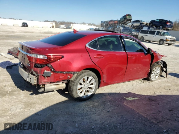 2013 Lexus ES 300h Hybrid with VIN JTHBW1GG6D2023419, listed as a Copart auction lot 47447185 with 0 mi miles and Salvage Title. Bid and sale history available at carsss.com. Image 3.