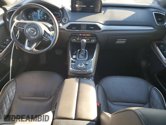 2021 Mazda CX-9 Signature with VIN JM3TCBEY6M0537192, listed as a Copart auction lot 83198984 with 28,112 mi miles and Salvage Title. Bid and sale history available at carsss.com. Image 8.